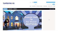 Desktop Screenshot of lanterne.ro